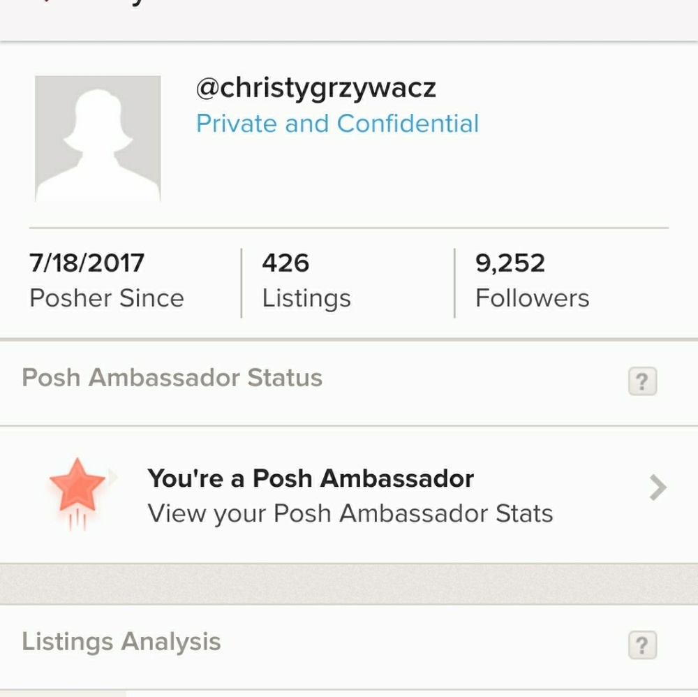 🌠🌌🌟😄 I'm a POSH AMBASSADOR!!😄🌟🌌🌠